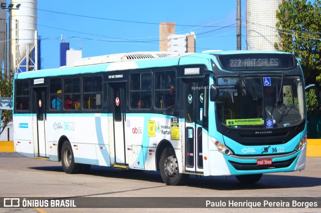Viação Santa Cecília 36522 na cidade de Fortaleza, Ceará, Brasil, por Paulo Henrique Pereira Borges. Número da foto: #11874019.