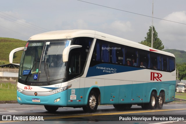 Rápido Ribeirão Preto 3510 na cidade de Barra do Piraí, Rio de Janeiro, Brasil, por Paulo Henrique Pereira Borges. Número da foto: #11874054.
