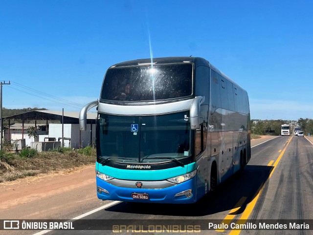 Ônibus Particulares 8083 na cidade de Gurupi, Tocantins, Brasil, por Paulo Camillo Mendes Maria. ID da foto: 11873028.