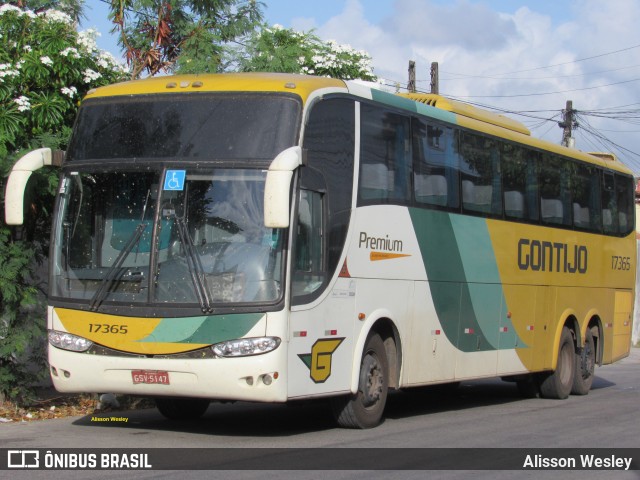 Empresa Gontijo de Transportes 17365 na cidade de Fortaleza, Ceará, Brasil, por Alisson Wesley. ID da foto: 11873371.