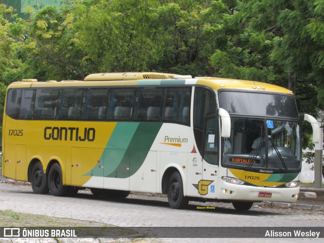 Empresa Gontijo de Transportes 17025 na cidade de Fortaleza, Ceará, Brasil, por Alisson Wesley. ID da foto: 11873506.