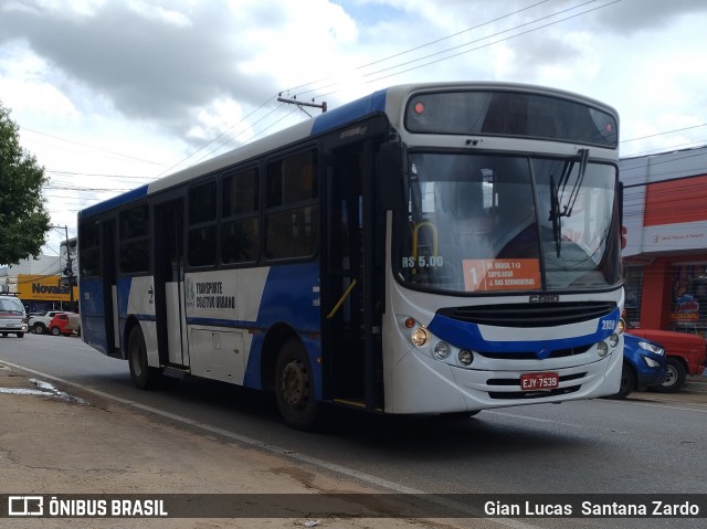 Transvida Transporte Coletivo 2059 na cidade de Ji-Paraná, Rondônia, Brasil, por Gian Lucas  Santana Zardo. ID da foto: 11872427.