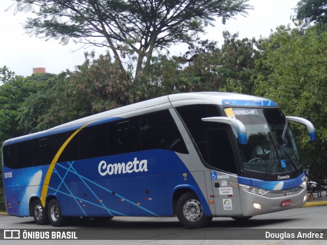 Viação Cometa 13115 na cidade de São Paulo, São Paulo, Brasil, por Douglas Andrez. ID da foto: 11873078.