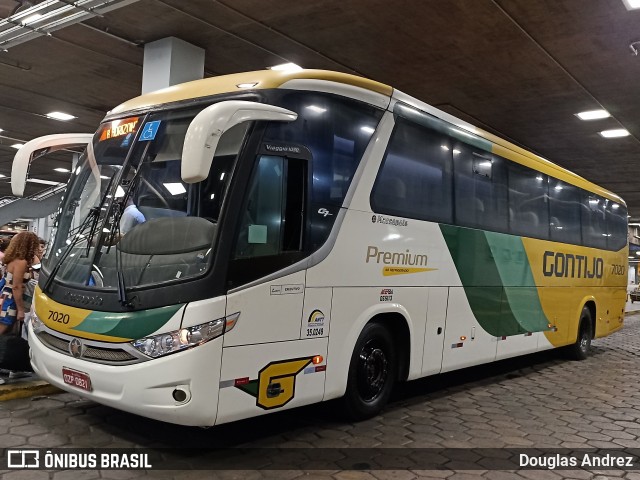 Empresa Gontijo de Transportes 7020 na cidade de Belo Horizonte, Minas Gerais, Brasil, por Douglas Andrez. Número da foto: #11873549.
