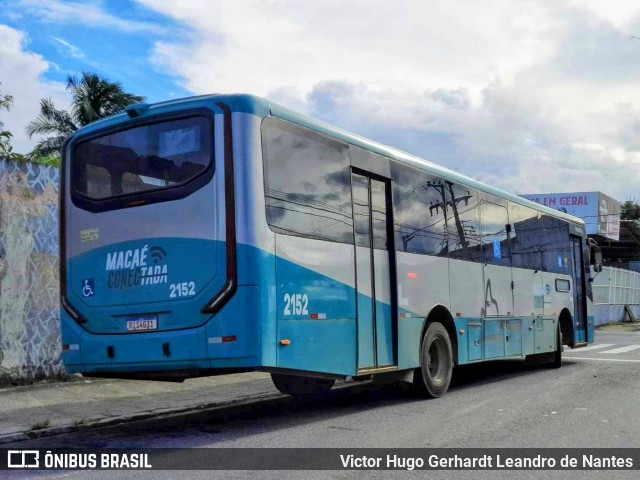 SIT Macaé Transportes 2152 na cidade de Macaé, Rio de Janeiro, Brasil, por Victor Hugo Gerhardt Leandro de Nantes. ID da foto: 11875276.