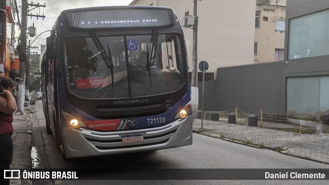 BR Mobilidade Baixada Santista 721139 na cidade de São Vicente, São Paulo, Brasil, por Daniel Clemente. ID da foto: 11874886.