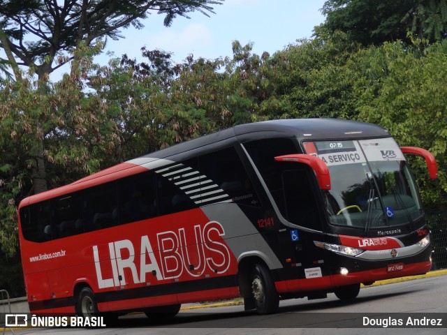 Lirabus 12141 na cidade de São Paulo, São Paulo, Brasil, por Douglas Andrez. Número da foto: #11875965.