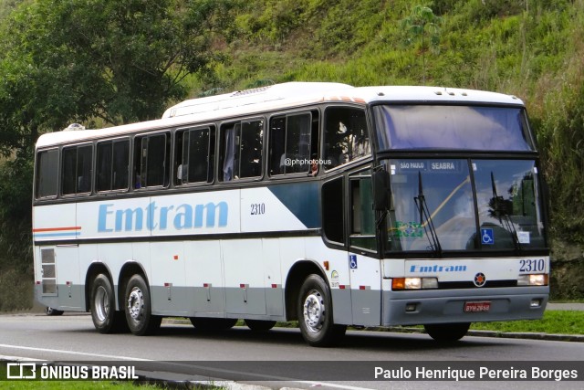 Emtram 2310 na cidade de Barra do Piraí, Rio de Janeiro, Brasil, por Paulo Henrique Pereira Borges. Número da foto: #11876782.