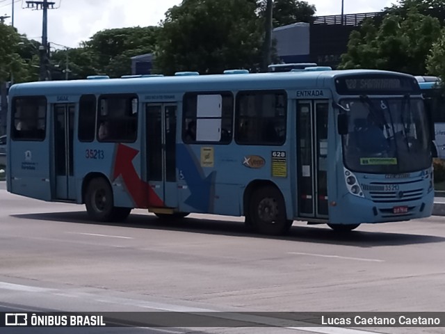 Rota Sol > Vega Transporte Urbano 35213 na cidade de Fortaleza, Ceará, Brasil, por Lucas Caetano Caetano. ID da foto: 11875252.