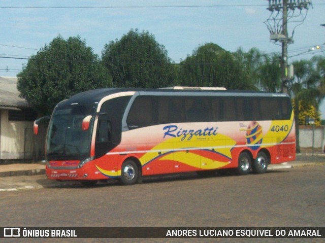 Rizzatti Turismo 4040 na cidade de Júlio de Castilhos, Rio Grande do Sul, Brasil, por ANDRES LUCIANO ESQUIVEL DO AMARAL. ID da foto: 11875400.