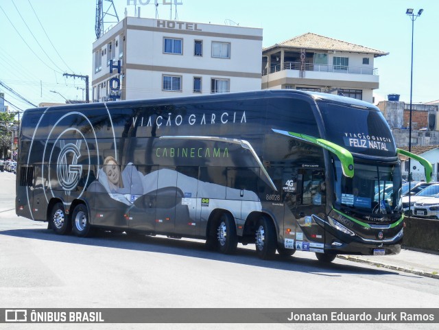 Viação Garcia 86028 na cidade de Balneário Camboriú, Santa Catarina, Brasil, por Jonatan Eduardo Jurk Ramos. Número da foto: #11877276.