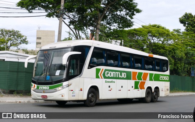 Empresa Gontijo de Transportes 21360 na cidade de São Paulo, São Paulo, Brasil, por Francisco Ivano. ID da foto: 11876774.