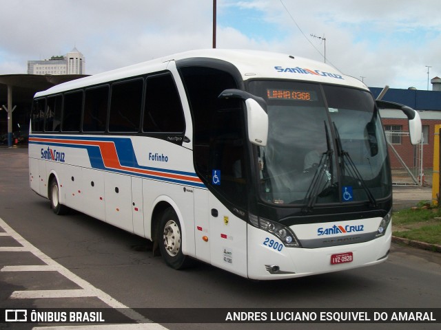VUSC - Viação União Santa Cruz 2900 na cidade de Porto Alegre, Rio Grande do Sul, Brasil, por ANDRES LUCIANO ESQUIVEL DO AMARAL. Número da foto: #11875418.