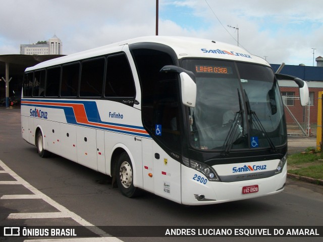 VUSC - Viação União Santa Cruz 2900 na cidade de Porto Alegre, Rio Grande do Sul, Brasil, por ANDRES LUCIANO ESQUIVEL DO AMARAL. ID da foto: 11875418.