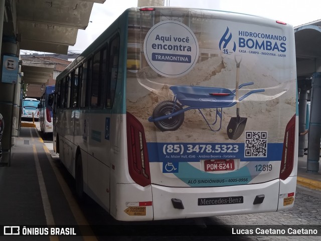Auto Viação São José 12819 na cidade de Fortaleza, Ceará, Brasil, por Lucas Caetano. Número da foto: #11875239.