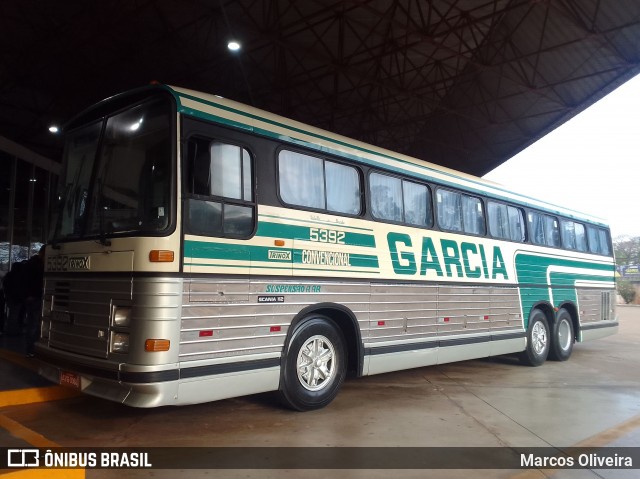 Viação Garcia 5392 na cidade de Maringá, Paraná, Brasil, por Marcos Oliveira. Número da foto: #11874921.