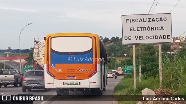 Itamaracá Transportes 1.695 na cidade de Recife, Pernambuco, Brasil, por Luiz Adriano Carlos. Número da foto: #11875908.