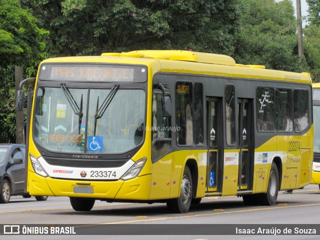 Viação Pioneira 233374 na cidade de Brasília, Distrito Federal, Brasil, por Isaac Araújo de Souza. Número da foto: #11875156.