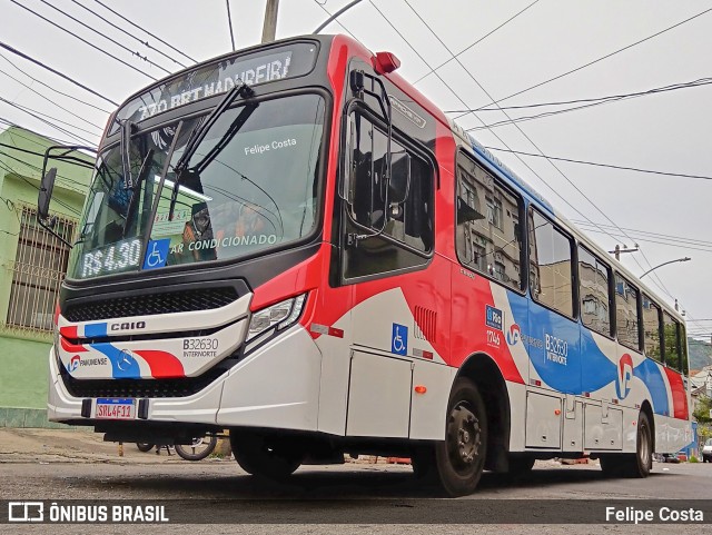 Viação Pavunense B32630 na cidade de Rio de Janeiro, Rio de Janeiro, Brasil, por Felipe Costa. Número da foto: #11874584.