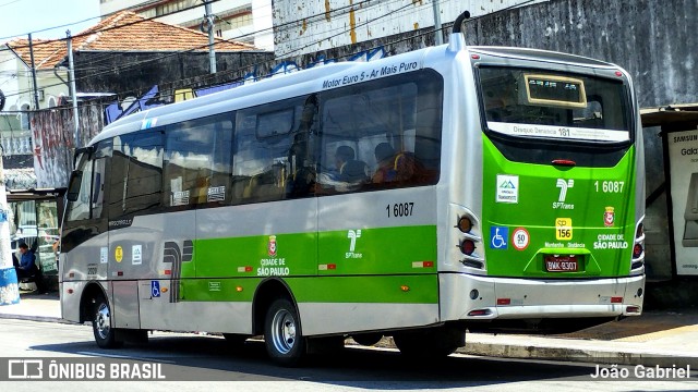 Transcooper > Norte Buss 1 6087 na cidade de São Paulo, São Paulo, Brasil, por João Gabriel. ID da foto: 11874903.