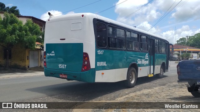 Transportes Urbanos São Miguel de Ilhéus 1507 na cidade de Ilhéus, Bahia, Brasil, por Wesllei Santos. Número da foto: #11874951.