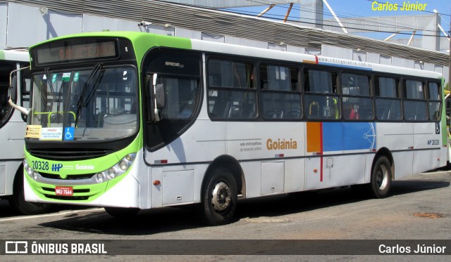HP Transportes Coletivos 20328 na cidade de Aparecida de Goiânia, Goiás, Brasil, por Carlos Júnior. Número da foto: #11876898.