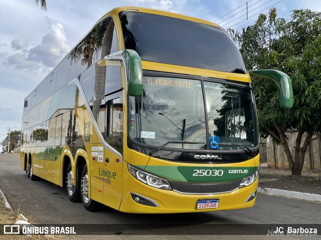 Empresa Gontijo de Transportes 25030 na cidade de Goiânia, Goiás, Brasil, por JC  Barboza. ID da foto: 11876811.