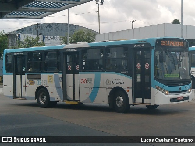 Rota Sol > Vega Transporte Urbano 35421 na cidade de Fortaleza, Ceará, Brasil, por Lucas Caetano. Número da foto: #11875281.