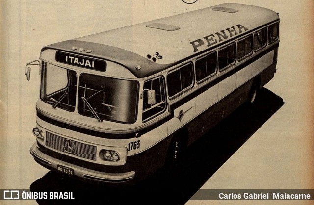 Empresa de Ônibus Nossa Senhora da Penha 1736 na cidade de Espírito Santo, Brasil, por Carlos Gabriel  Malacarne. Número da foto: #11874976.