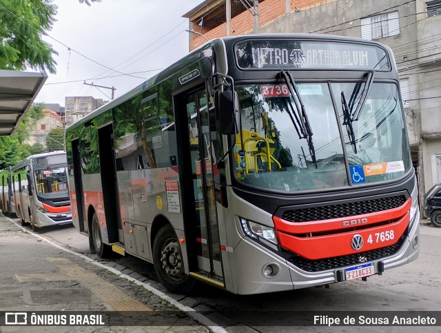 Pêssego Transportes 4 7658 na cidade de São Paulo, São Paulo, Brasil, por Filipe de Sousa Anacleto. Número da foto: #11875247.