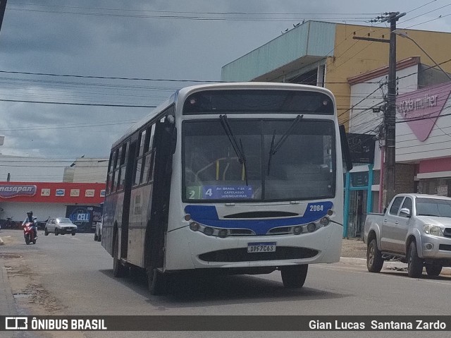 Transvida Transporte Coletivo 2064 na cidade de Ji-Paraná, Rondônia, Brasil, por Gian Lucas  Santana Zardo. Número da foto: #11875046.