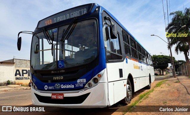 Rápido Araguaia 50748 na cidade de Goiânia, Goiás, Brasil, por Carlos Júnior. Número da foto: #11876932.