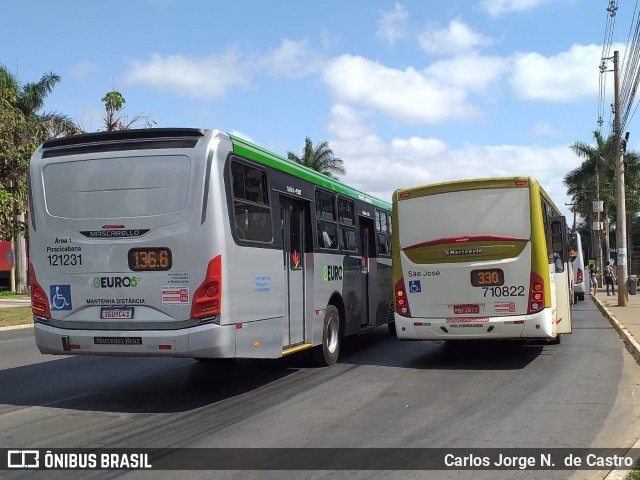 Expresso São José 710822 na cidade de Brasília, Distrito Federal, Brasil, por Carlos Jorge N.  de Castro. ID da foto: 11874519.