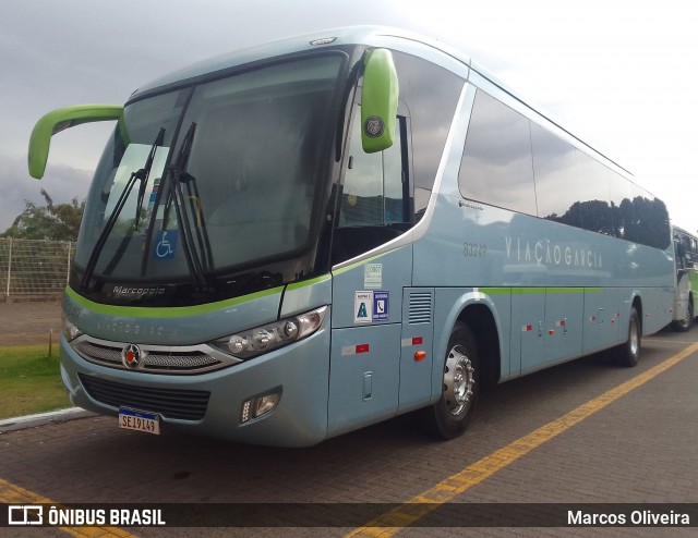 Viação Garcia 83249 na cidade de Maringá, Paraná, Brasil, por Marcos Oliveira. ID da foto: 11874920.