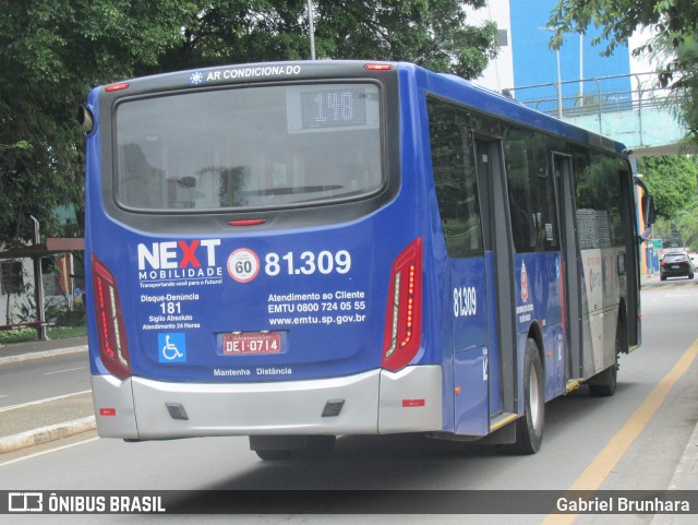 Next Mobilidade - ABC Sistema de Transporte 81.309 na cidade de São Caetano do Sul, São Paulo, Brasil, por Gabriel Brunhara. Número da foto: #11878822.