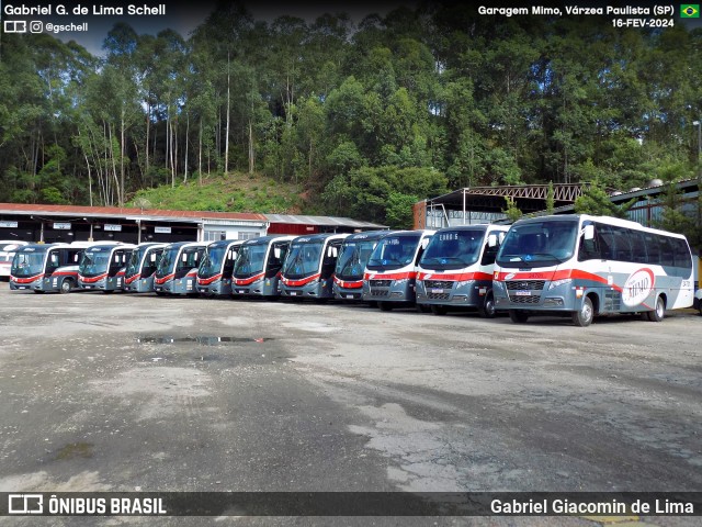 Viação Mimo 24701 na cidade de Várzea Paulista, São Paulo, Brasil, por Gabriel Giacomin de Lima. ID da foto: 11879232.