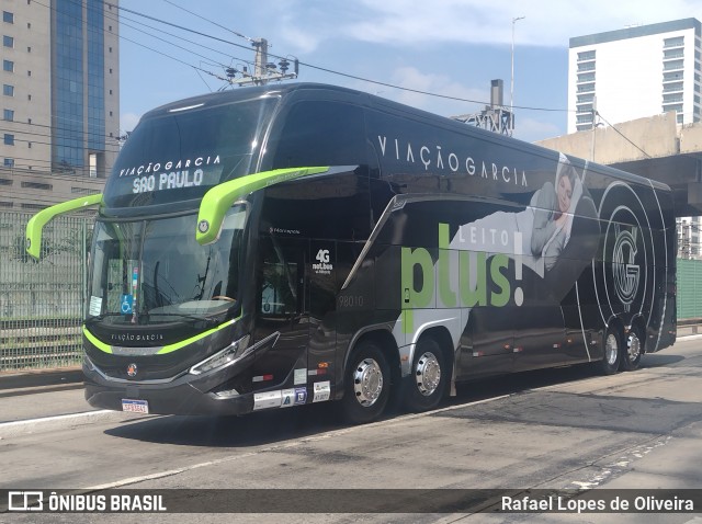 Viação Garcia 98010 na cidade de São Paulo, São Paulo, Brasil, por Rafael Lopes de Oliveira. Número da foto: #11877888.