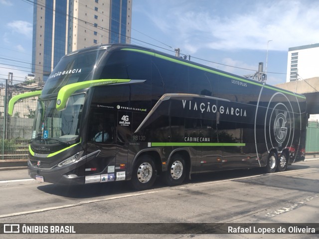 Viação Garcia 98130 na cidade de São Paulo, São Paulo, Brasil, por Rafael Lopes de Oliveira. Número da foto: #11877884.