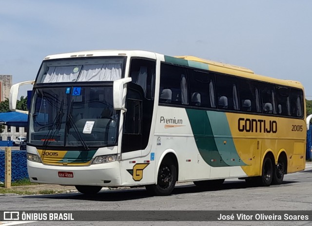 Empresa Gontijo de Transportes 20015 na cidade de São Paulo, São Paulo, Brasil, por José Vitor Oliveira Soares. Número da foto: #11877807.