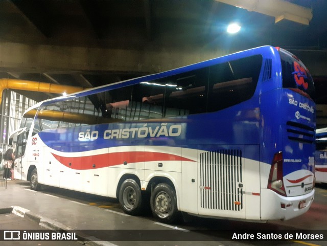 Viação São Cristóvão 3000 na cidade de São Paulo, São Paulo, Brasil, por Andre Santos de Moraes. ID da foto: 11877586.