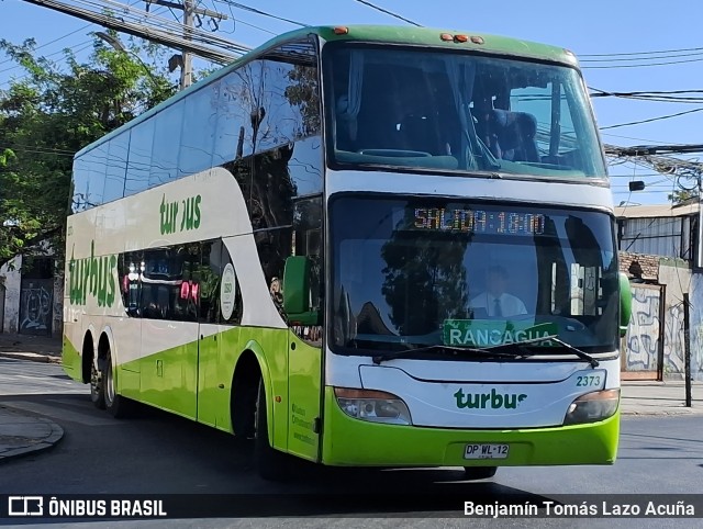 TurBus 2373 na cidade de Estación Central, Santiago, Metropolitana de Santiago, Chile, por Benjamín Tomás Lazo Acuña. Número da foto: #11880397.
