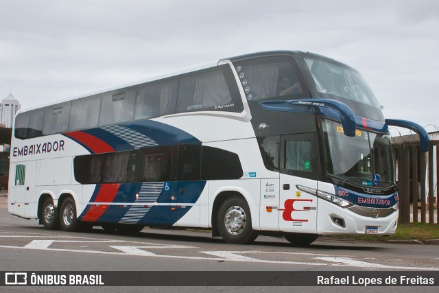 Expresso Embaixador 600 na cidade de Porto Alegre, Rio Grande do Sul, Brasil, por Rafael Lopes de Freitas. ID da foto: 11879944.