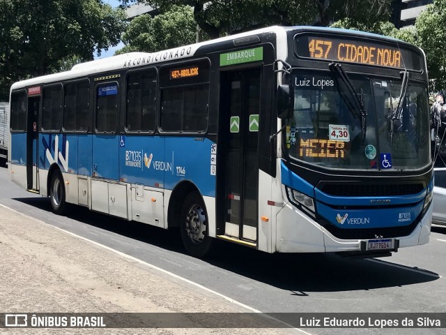Viação Verdun B71035 na cidade de Rio de Janeiro, Rio de Janeiro, Brasil, por Luiz Eduardo Lopes da Silva. Número da foto: #11877588.