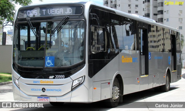 HP Transportes Coletivos 20999 na cidade de Goiânia, Goiás, Brasil, por Carlos Júnior. Número da foto: #11879953.