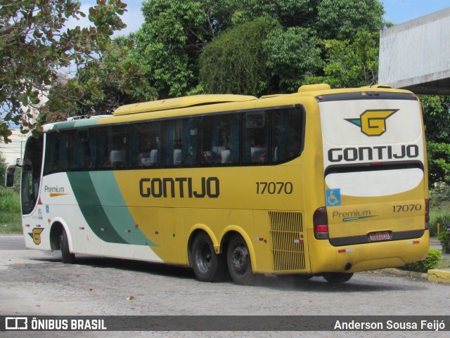 Empresa Gontijo de Transportes 17070 na cidade de Campos dos Goytacazes, Rio de Janeiro, Brasil, por Anderson Sousa Feijó. ID da foto: 11879936.