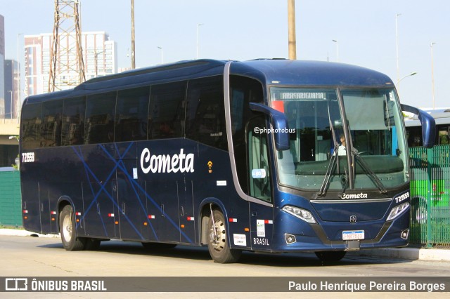 Viação Cometa 721559 na cidade de São Paulo, São Paulo, Brasil, por Paulo Henrique Pereira Borges. ID da foto: 11879814.