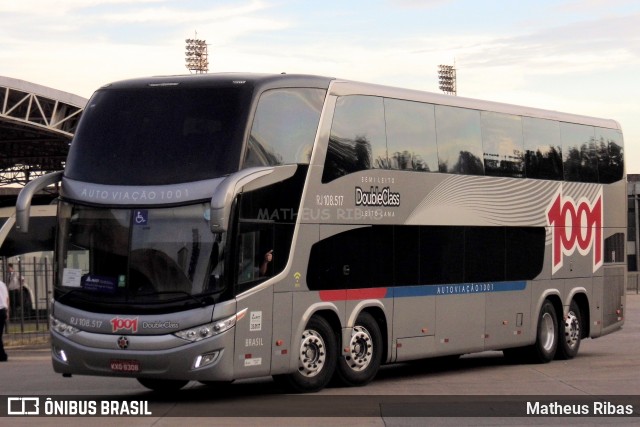 Auto Viação 1001 RJ 108.517 na cidade de Curitiba, Paraná, Brasil, por Matheus Ribas. Número da foto: #11880219.