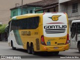 Empresa Gontijo de Transportes 21505 na cidade de Timóteo, Minas Gerais, Brasil, por Joase Batista da Silva. ID da foto: :id.