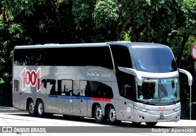 Auto Viação 1001 Rj 108.1135 na cidade de São Paulo, São Paulo, Brasil, por Rodrigo  Aparecido. ID da foto: 11881078.