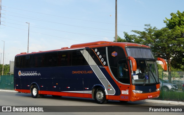 Expresso Adamantina 802 na cidade de São Paulo, São Paulo, Brasil, por Francisco Ivano. Número da foto: #11881364.